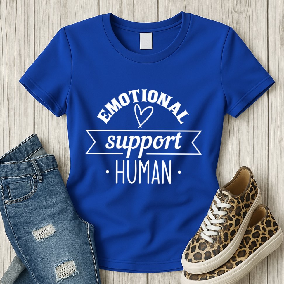 Emotional Support Hu Tal Health Counselor Gift Womens T-Shirt