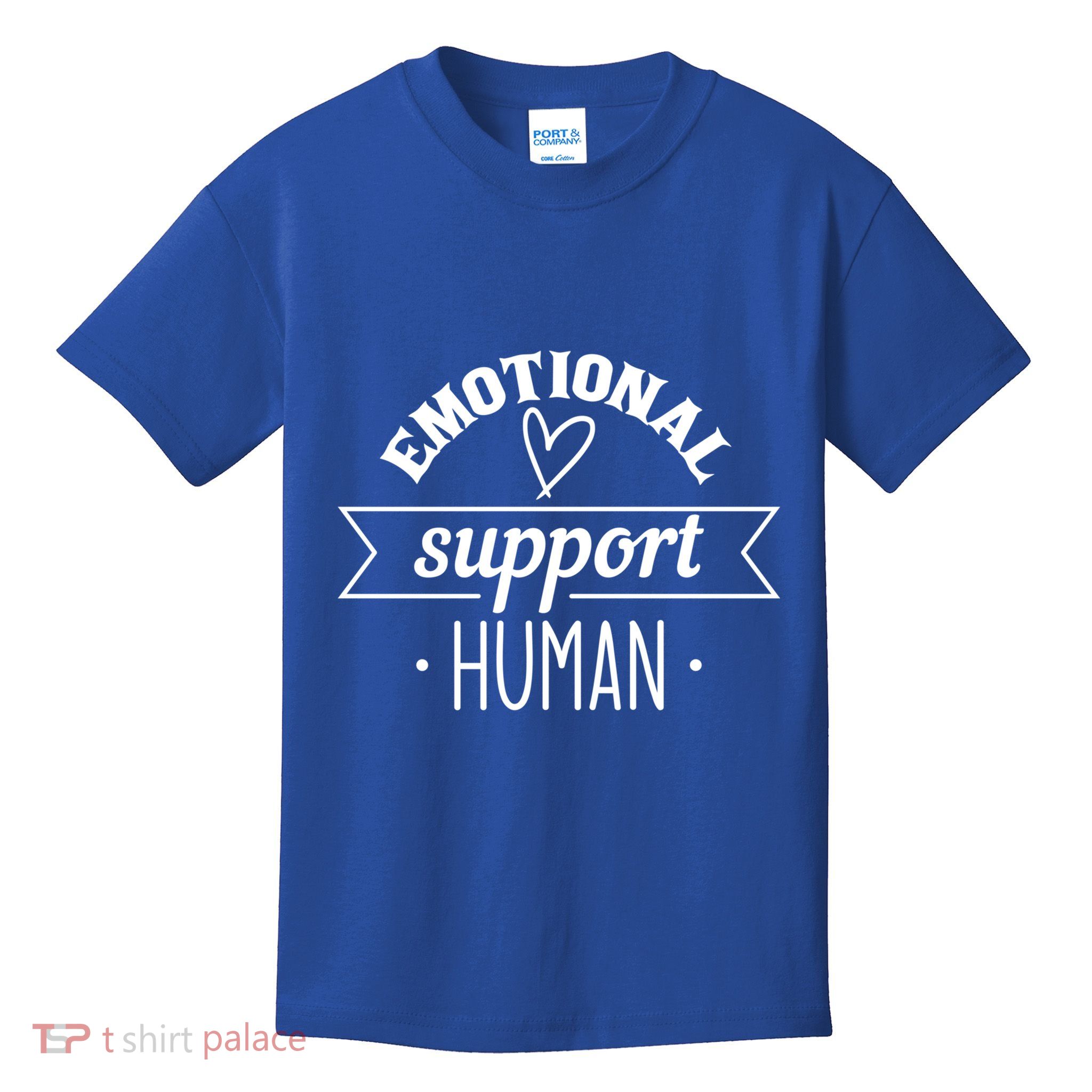 Emotional Support Hu Tal Health Counselor Gift Kids T-Shirt