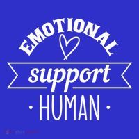 Emotional Support Hu Tal Health Counselor Gift Kids T-Shirt