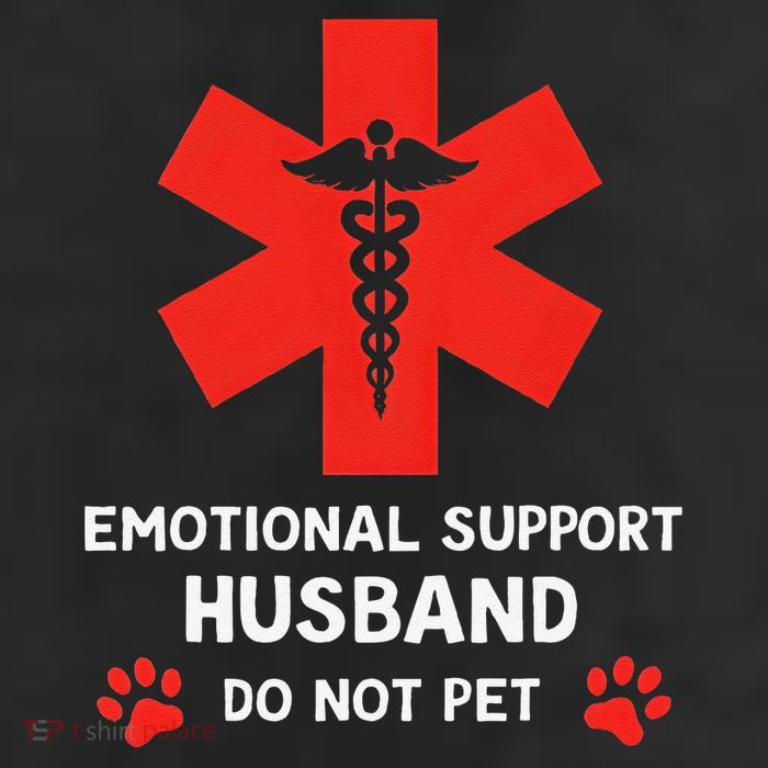 Emotional Support Husband Do Not Pet Cool Comfort Performance Bucket Hat