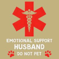 Emotional Support Husband Do Not Pet Cooling Performance Crew T-Shirt