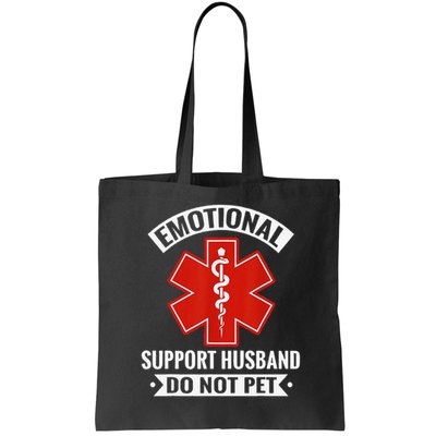 Emotional Support Husband Do Not Pet Vintage Bag
