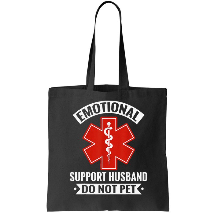 Emotional Support Husband Do Not Pet Vintage Bag