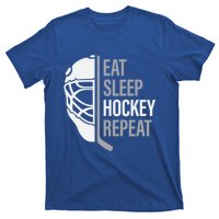 Eat Sleep Hockey Repeat Player Fan Graphic Cool Gift T-Shirt