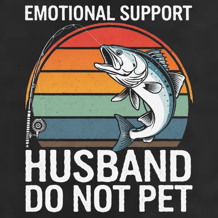 Emotional Support Husband Do Not Pet 15oz Campfire Ceramic Mug
