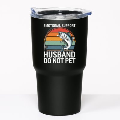 Emotional Support Husband Do Not Pet Tumbler