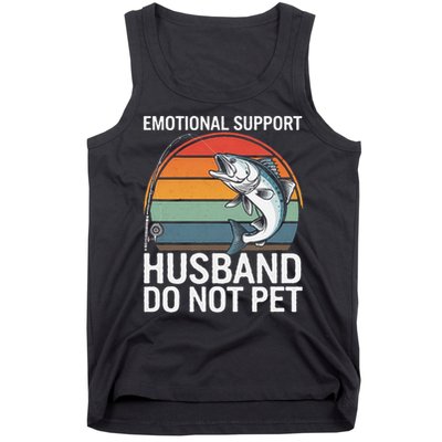 Emotional Support Husband Do Not Pet Tank Top