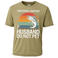 Emotional Support Husband Do Not Pet Cooling Performance Crew T-Shirt