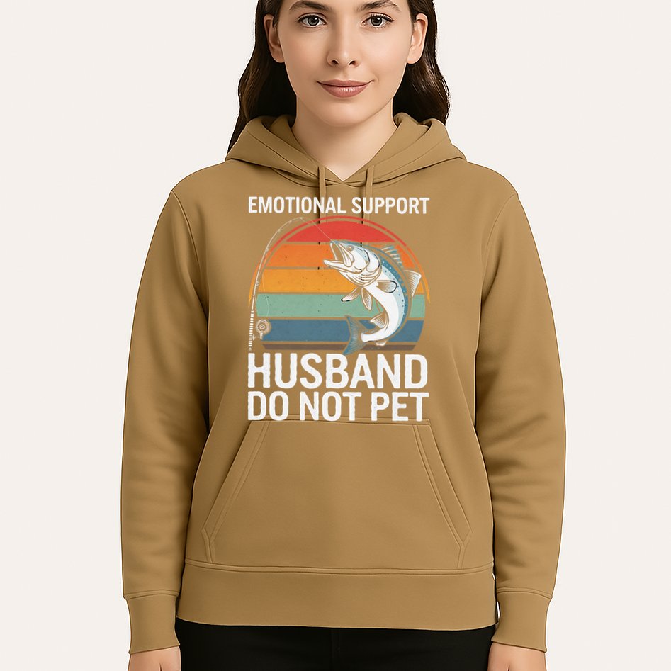 Emotional Support Husband Do Not Pet Hoodie