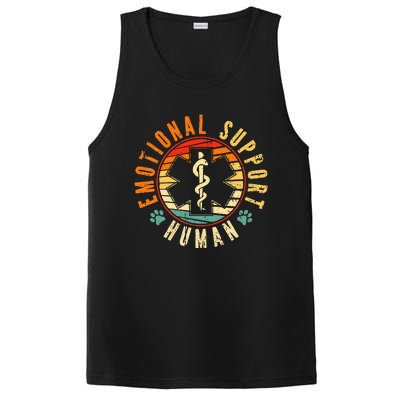 Emotional Support Human Retro Service Animal Dog PosiCharge Competitor Tank