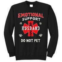 Emotional Support Husband Do Not Pet Sweatshirt