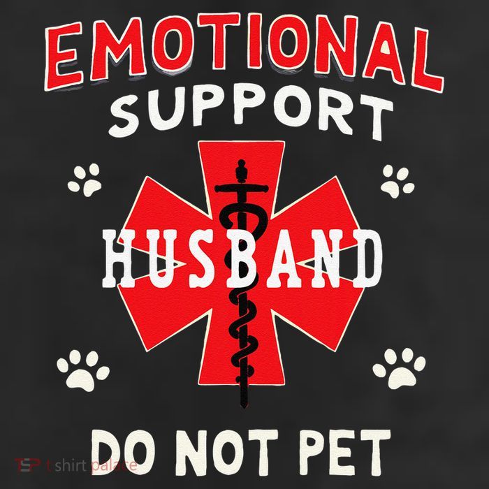 Emotional Support Husband Do Not Pet 11oz C Handle Ceramic Mug