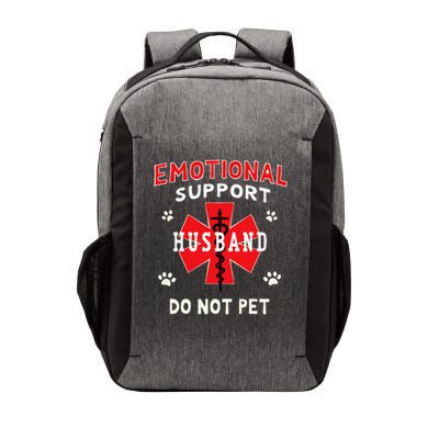 Emotional Support Husband Do Not Pet Vector Backpack