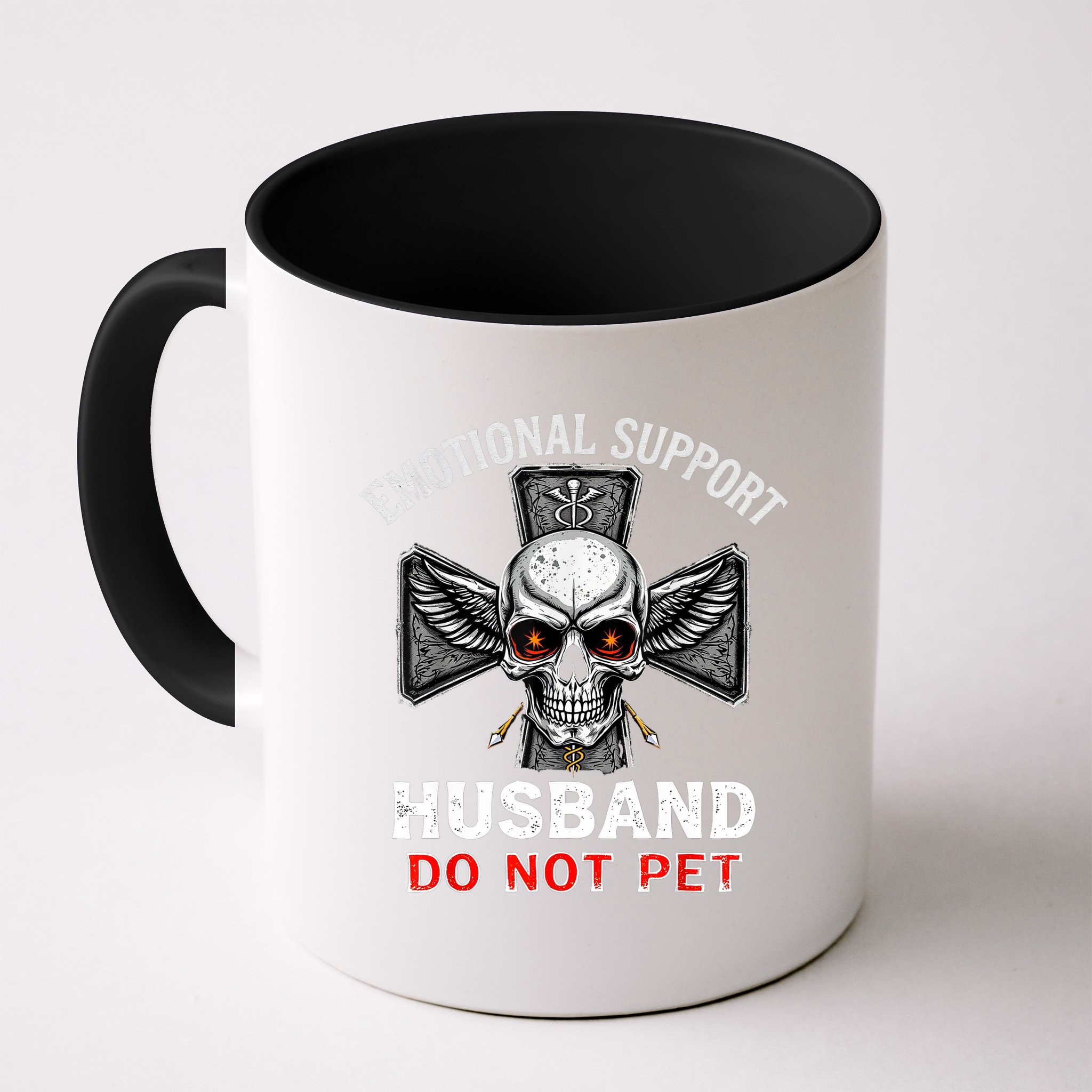 Emotional Support Husband Do Not Pet  Mug