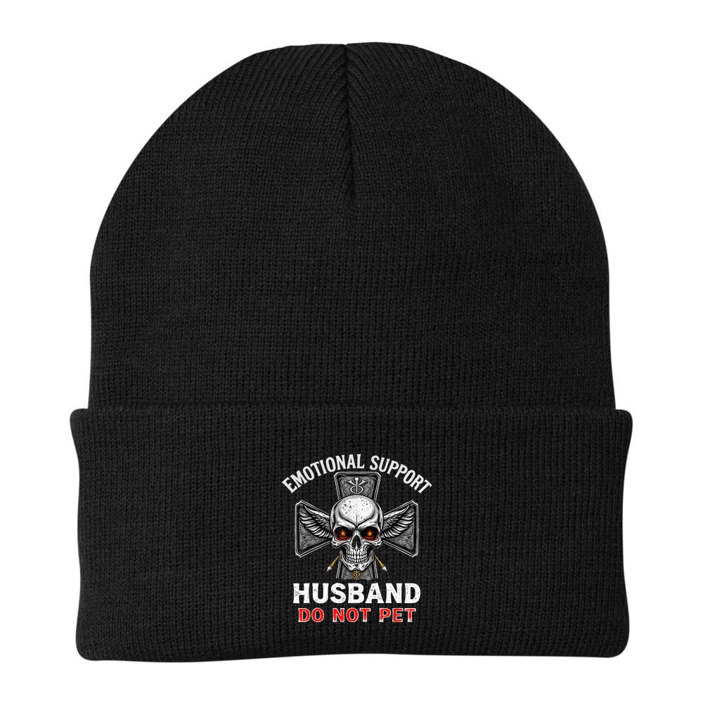 Emotional Support Husband Do Not Pet  Beanie