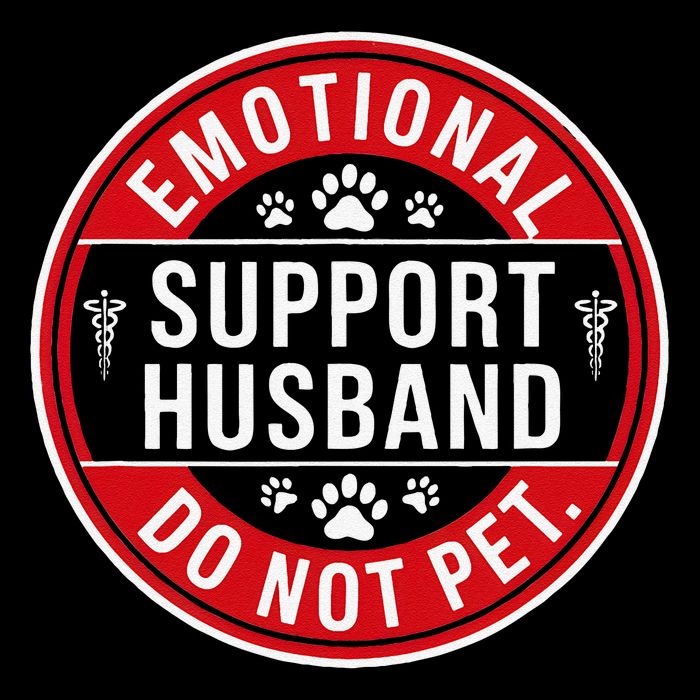 Emotional Support Husband Do Not Pet Mesh Reversible Basketball Jersey Tank