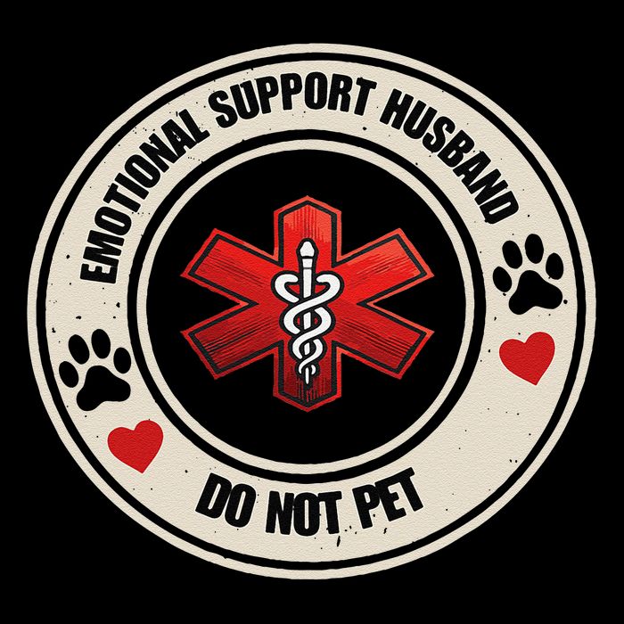 Emotional Support Husband Do Not Pet Impact Tech Backpack