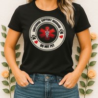 Emotional Support Husband Do Not Pet Womens T-Shirt