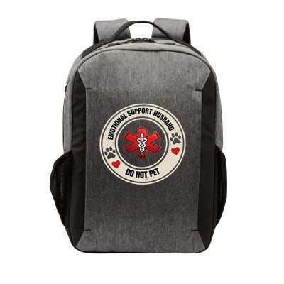 Emotional Support Husband Do Not Pet Vector Backpack
