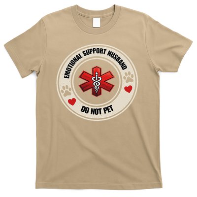 Emotional Support Husband Do Not Pet T-Shirt