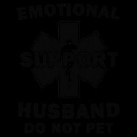 Emotional Support Husband Do Not Pet Funny Bag