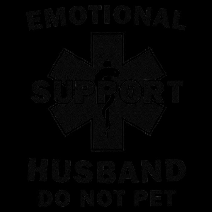 Emotional Support Husband Do Not Pet Funny Bag