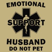 Emotional Support Husband Do Not Pet Funny T-Shirt
