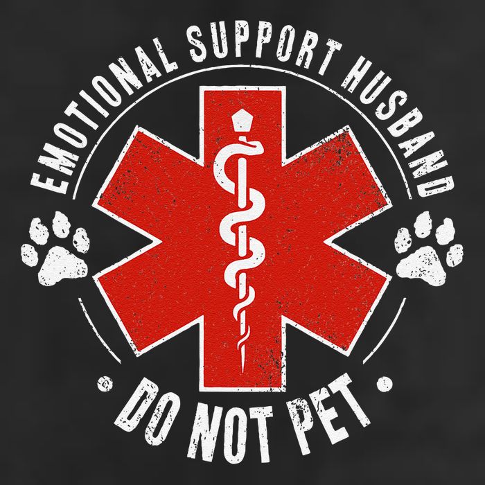Emotional Support Husband Do Not Pet Adult Drive Performance Visor