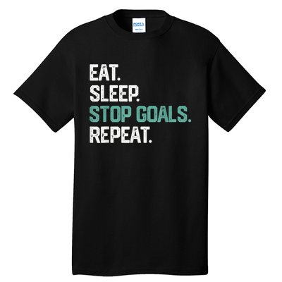 Eat Sleep Hockey Repeat Sport Game Gift Tall T-Shirt