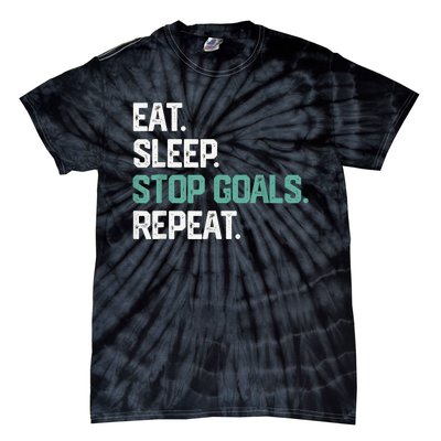 Eat Sleep Hockey Repeat Sport Game Gift Tie-Dye T-Shirt