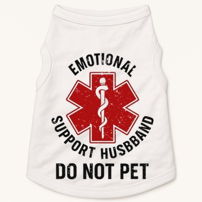 Emotional Support Husband Do Not Pet Doggie Tank