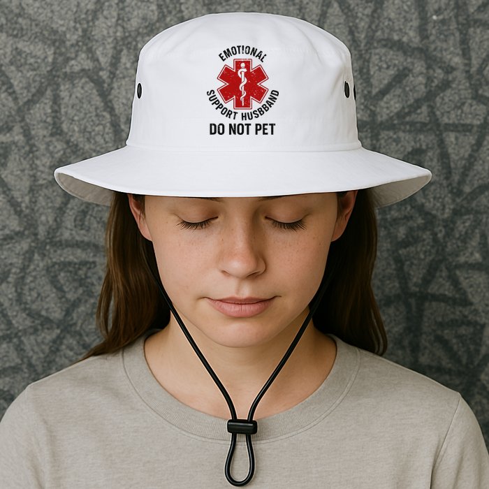 Emotional Support Husband Do Not Pet Bucket Hat
