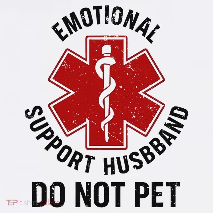 Emotional Support Husband Do Not Pet Flatbill Hat
