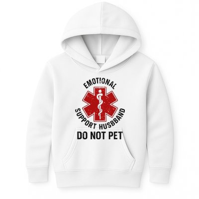 Emotional Support Husband Do Not Pet Kids Hoodie