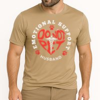 Emotional Support Husband Do Not Pet Best Husband Funny Cooling Performance Crew T-Shirt