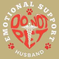 Emotional Support Husband Do Not Pet Best Husband Funny Cooling Performance Crew T-Shirt
