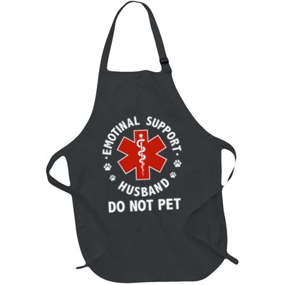 Emotional Support Husband Do Not Pet Funny Apron