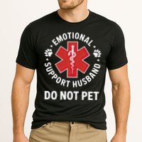Emotional Support Husband Do Not Pet  Cooling Performance Crew T-Shirt