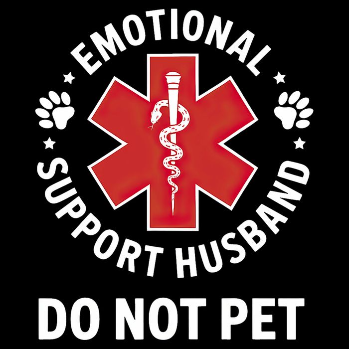 Emotional Support Husband Do Not Pet  16 in Basic Backpack