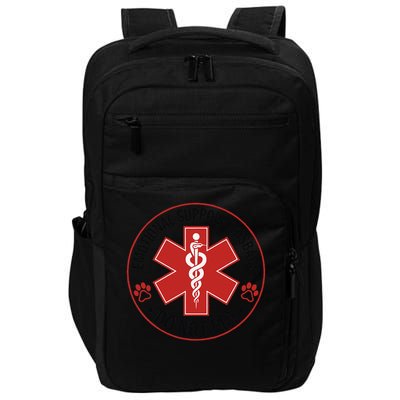 Emotional Support Husband Do Not Pet Impact Tech Backpack