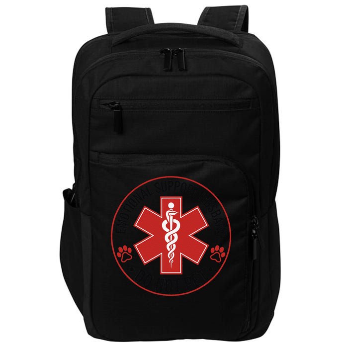 Emotional Support Husband Do Not Pet Impact Tech Backpack