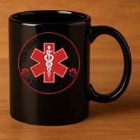Emotional Support Husband Do Not Pet 11oz C Handle Ceramic Mug