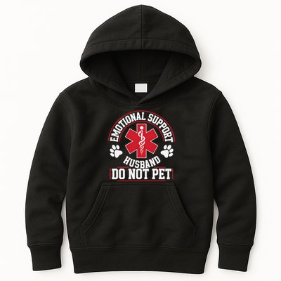Emotional Support Husband Do Not Pet Kids Hoodie