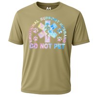 Emotional Support Husband Do Not Pet Tie Dye Performance Shirt