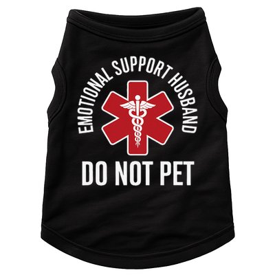 Emotional Support Husband Do Not Pet Doggie Tank