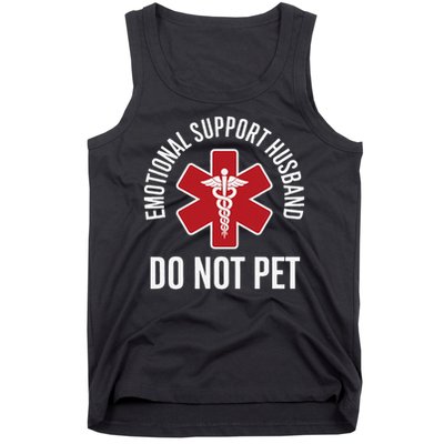 Emotional Support Husband Do Not Pet Tank Top