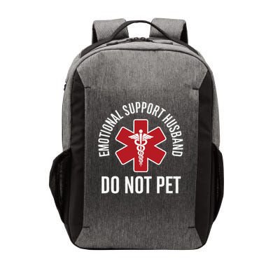 Emotional Support Husband Do Not Pet Vector Backpack