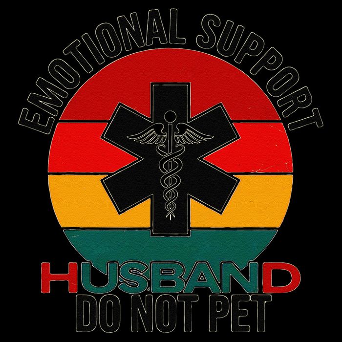 Emotional Support Husband Do Not Pet Funny women Impact Tech Backpack