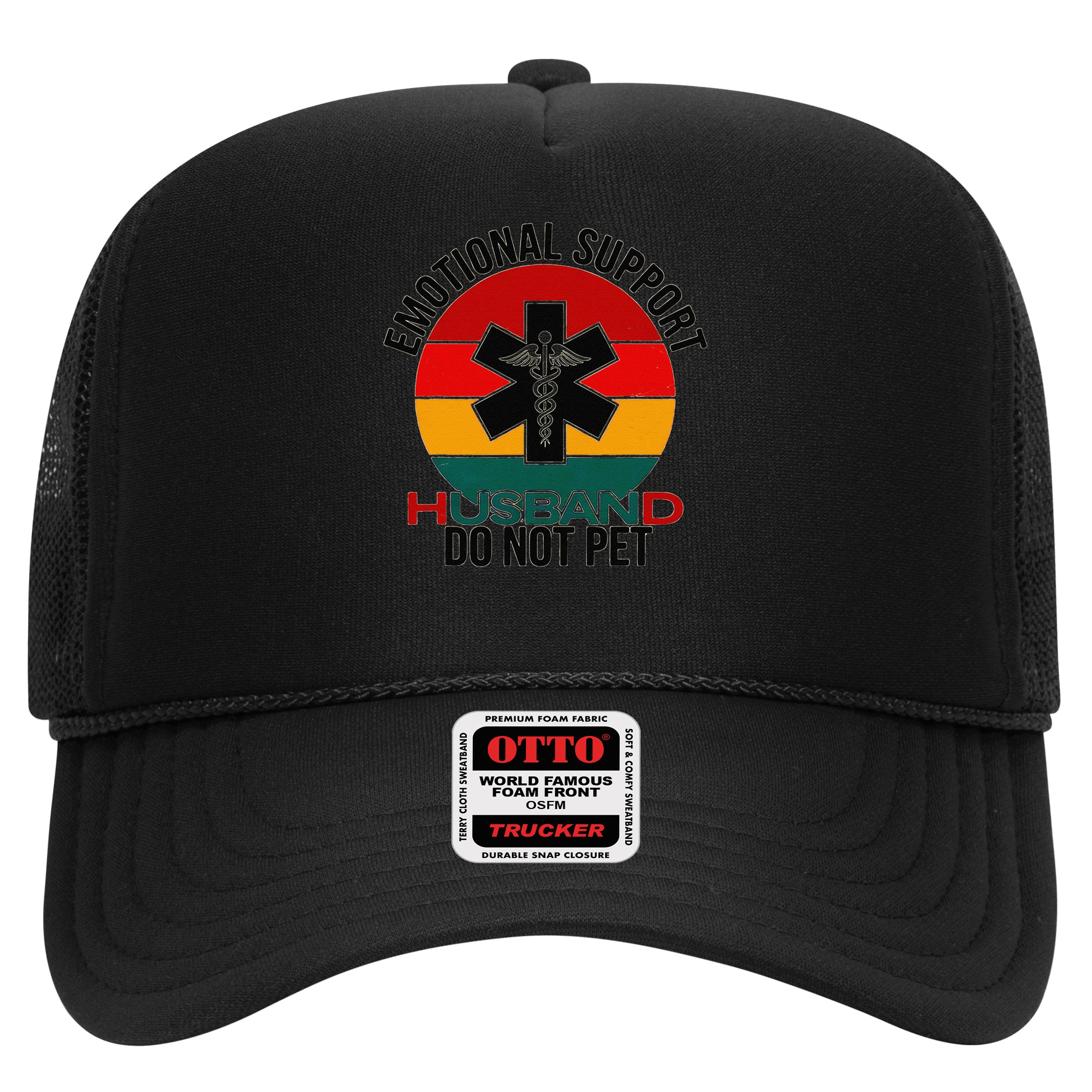 Emotional Support Husband Do Not Pet Funny women Hat