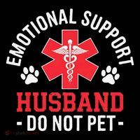 Emotional Support Husband Do Not Pet Bag